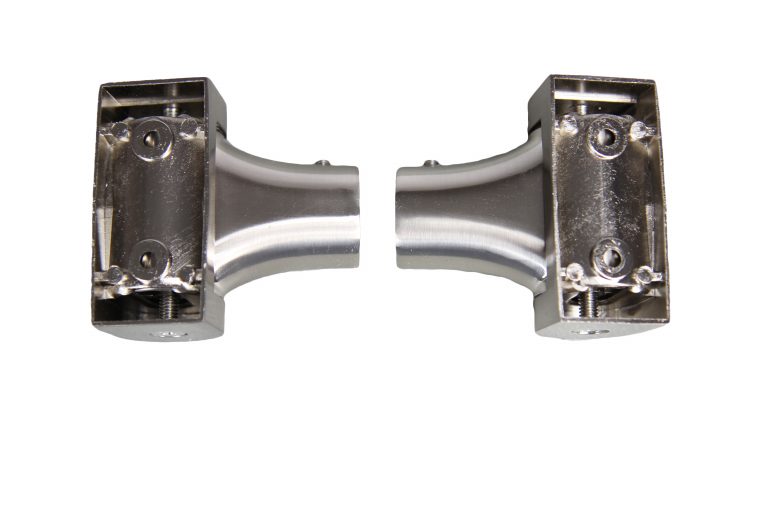 Stainless Steel 60” Curved Shower Rod Frost