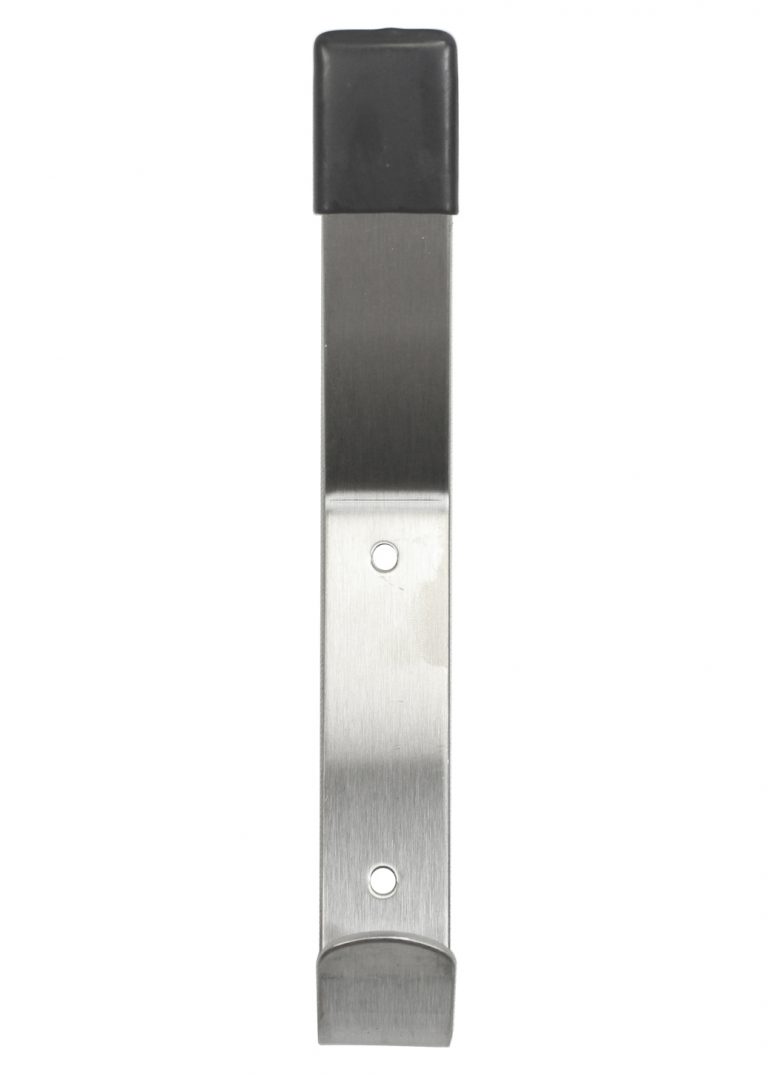 Stainless Steel Coat Hook with Rubber Bumper Frost
