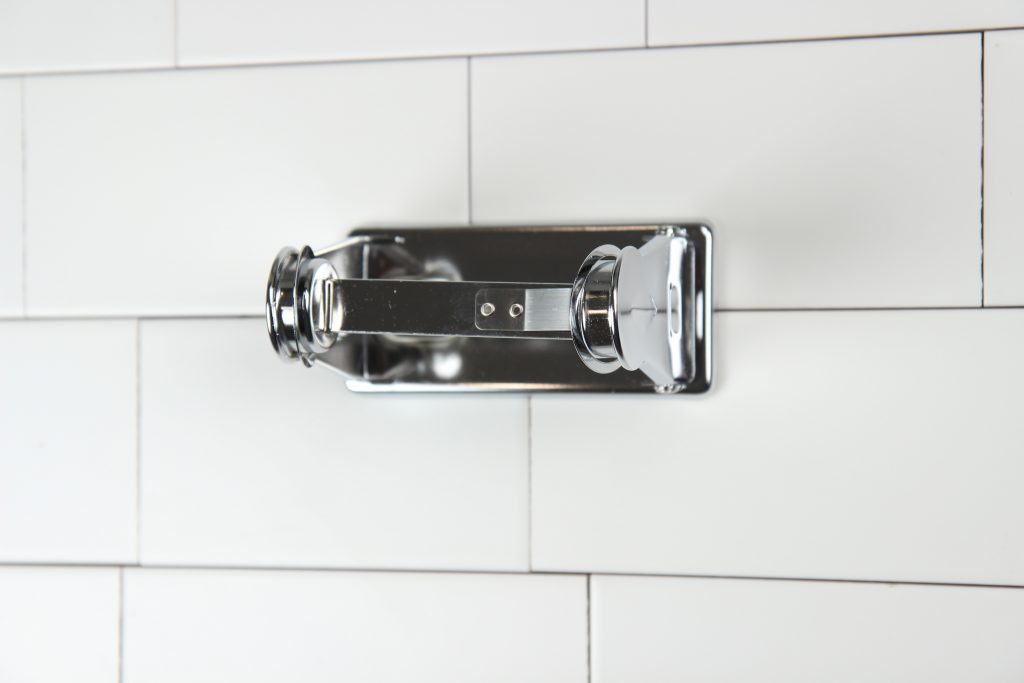 Mechanical Hands Free Universal Paper Towel Dispenser - Frost