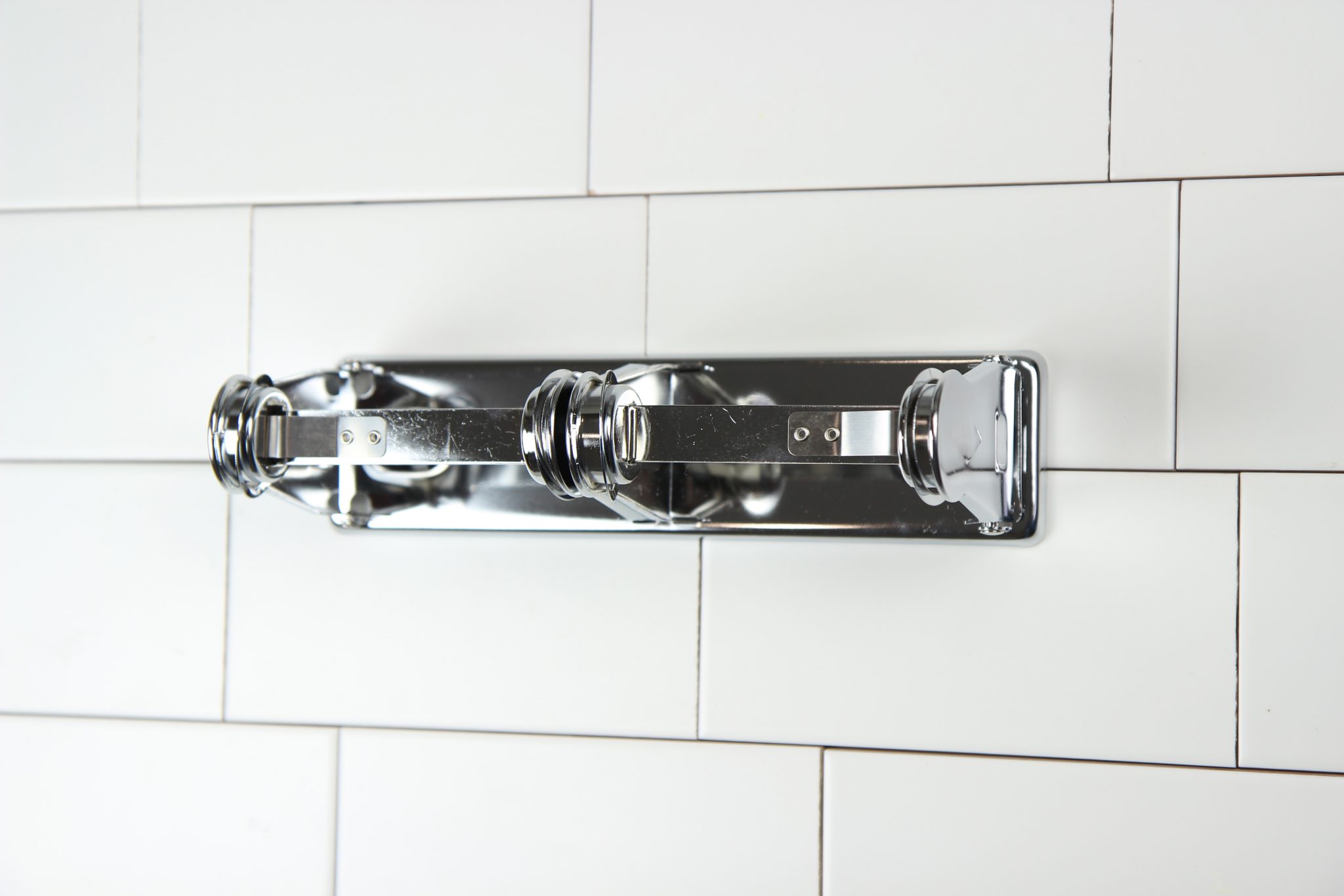 Double Roll Toilet Tissue Dispenser Frost