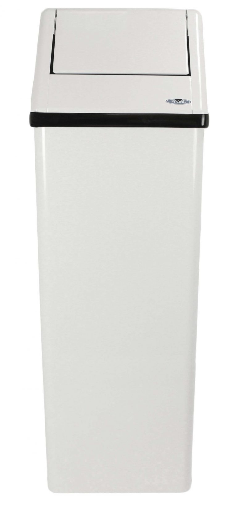 Free Standing Swing Top Waste Receptacle Frost