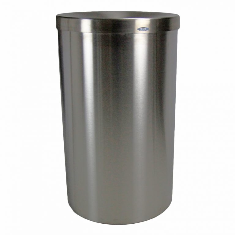 Stainless Steel Lobby Waste Receptacle Frost