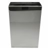 Frost 327 Wall Mounted Stainless Steel Waste Receptacle - 17 Gallon Capacity, 22 Gauge Brushed Finish