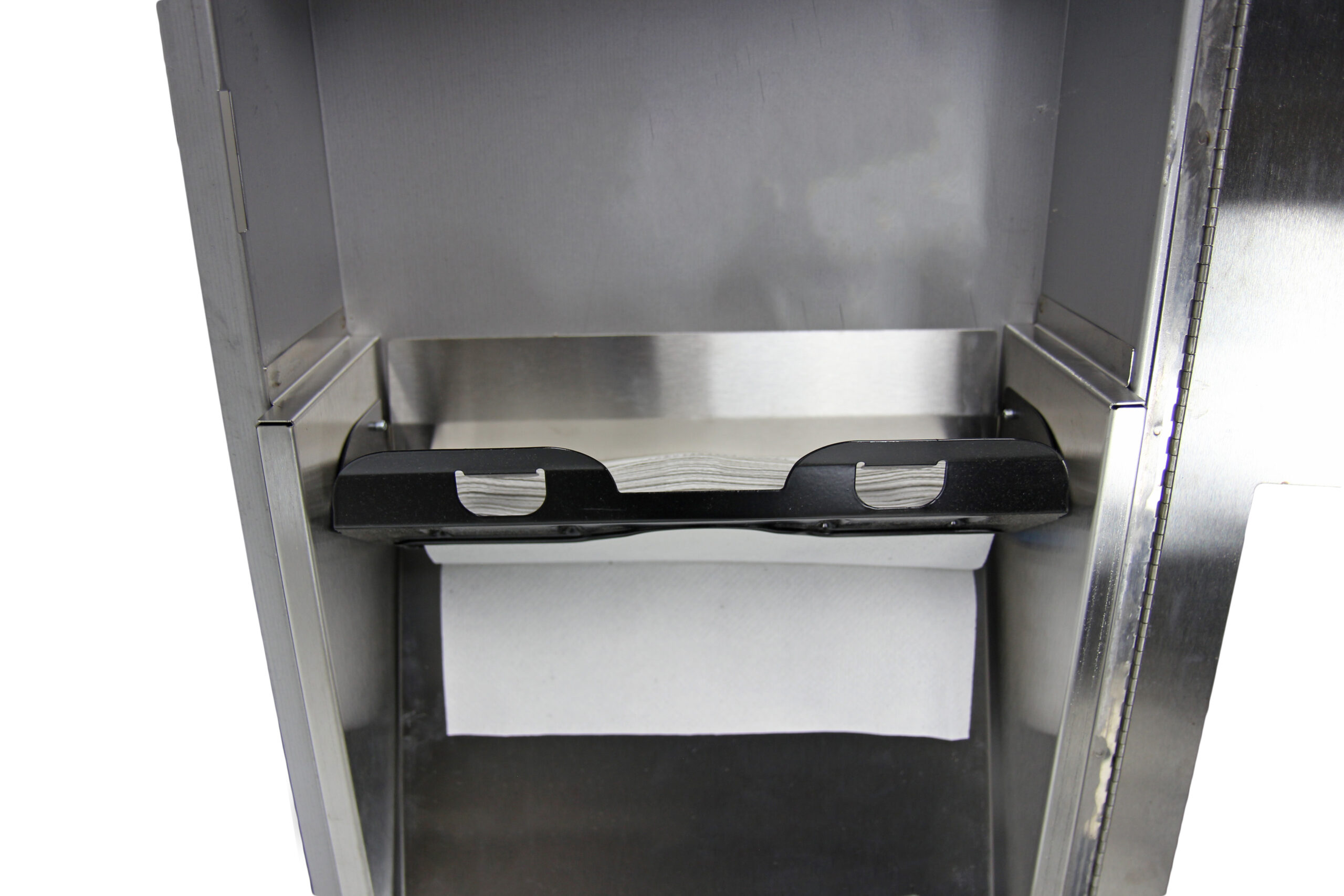 Stainless Steel Combination Dispenser/Disposal, 4.5″ Depth – Frost
