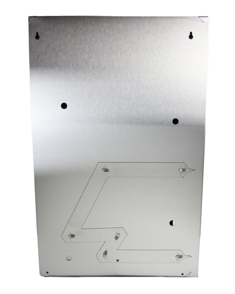 Push Button Free Feminine Product Dispenser Frost