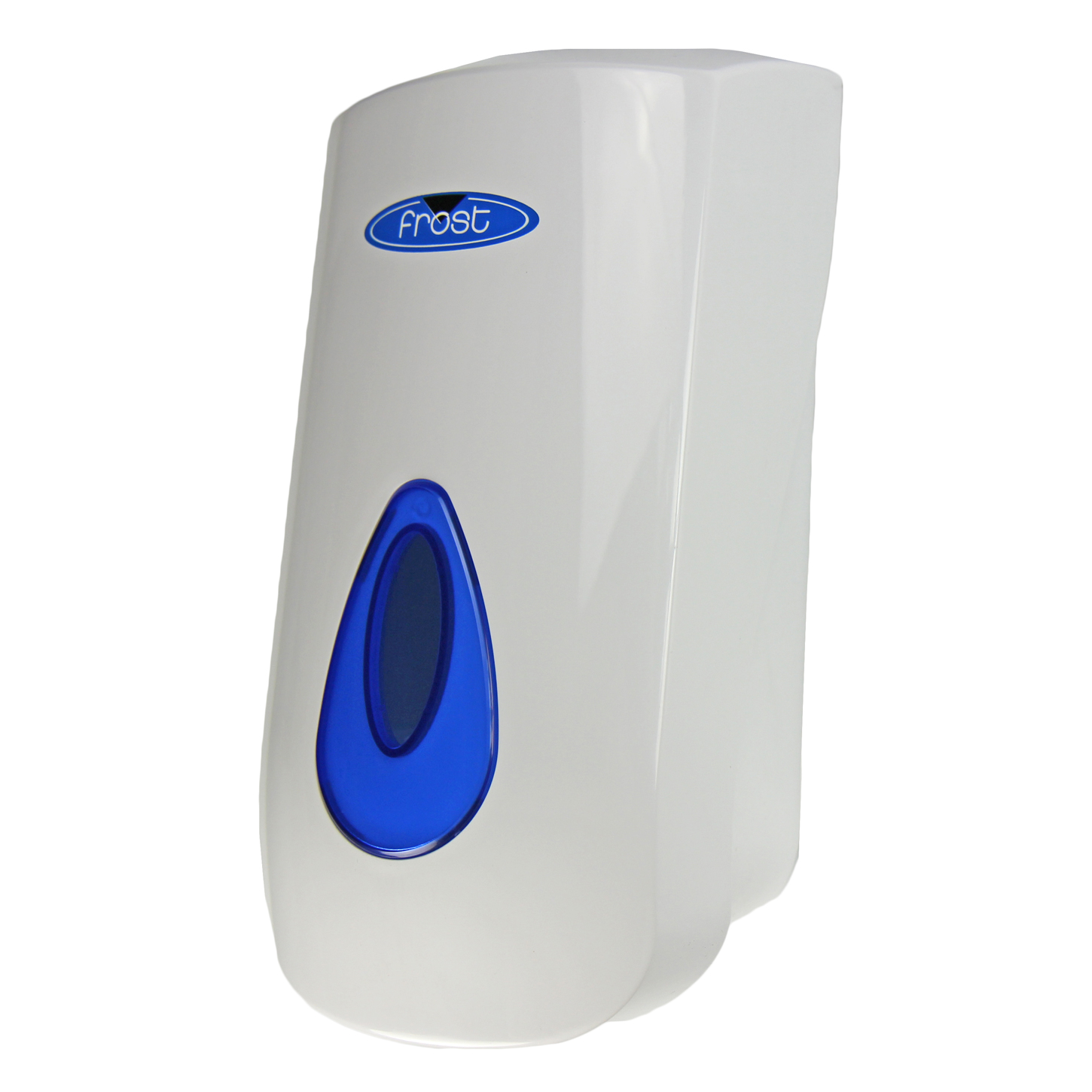 Manual liquid soap or sanitizer dispenser frost