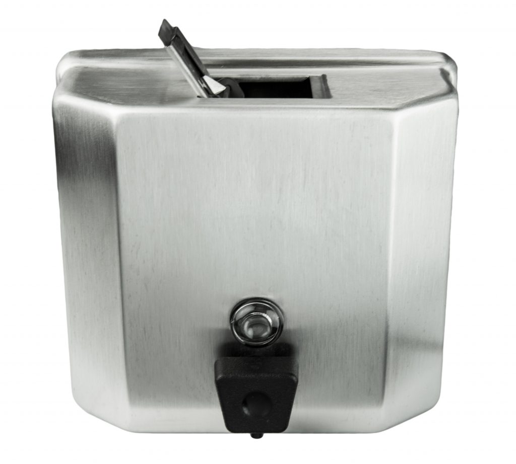 Universal Low Profile Style Liquid Soap Dispenser Frost