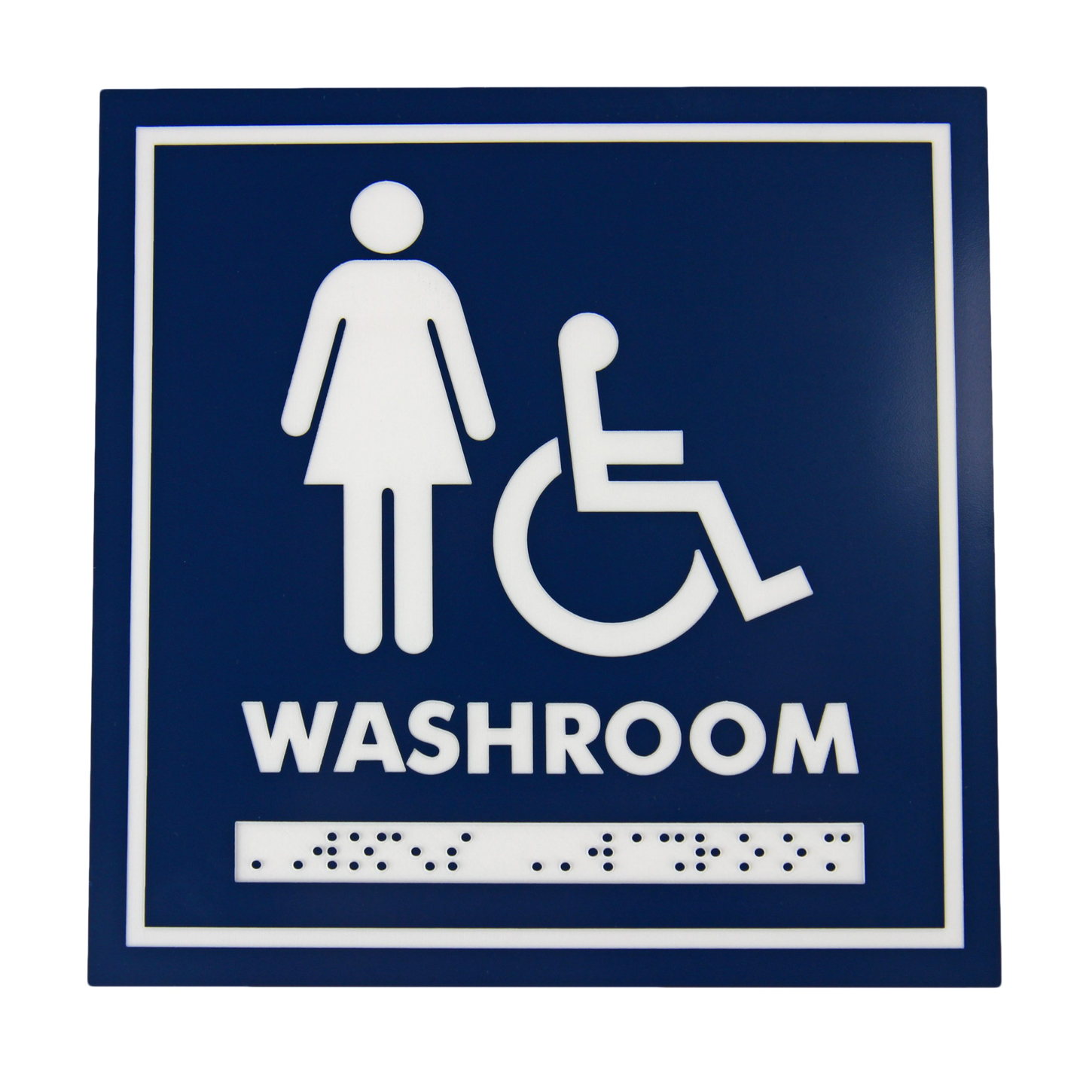 Wheelchair Crossing Sign FRW775