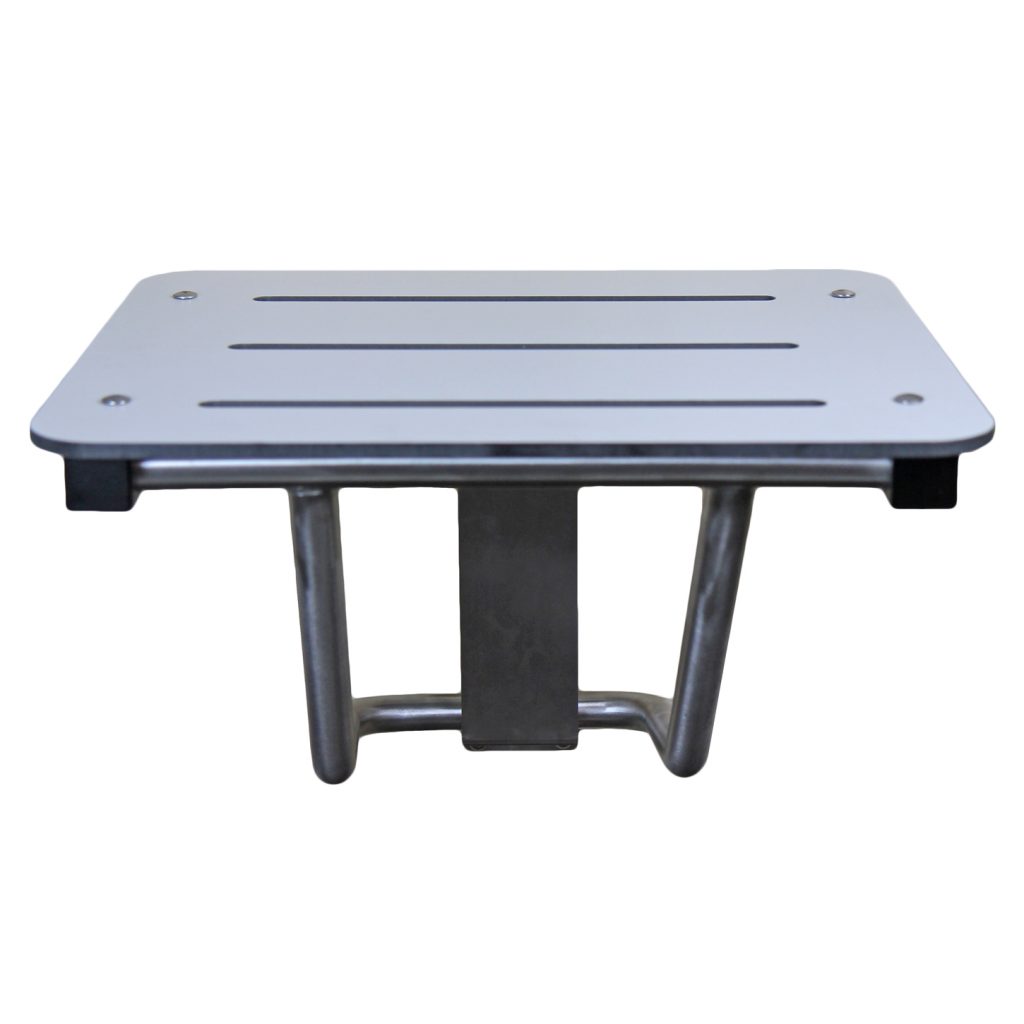 Full Wall Mounted Shower Seat Frost