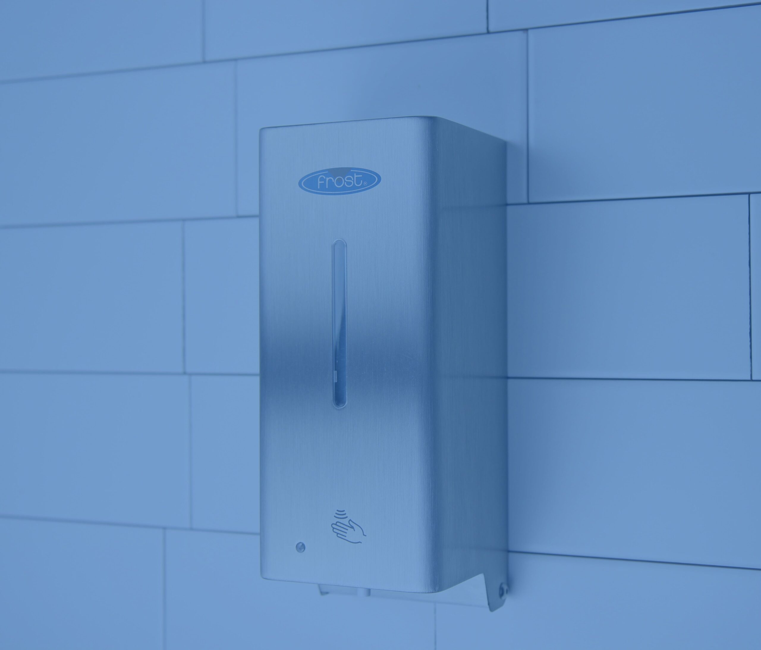 Showing Frost Code: 714-S wall mounted onto white tile