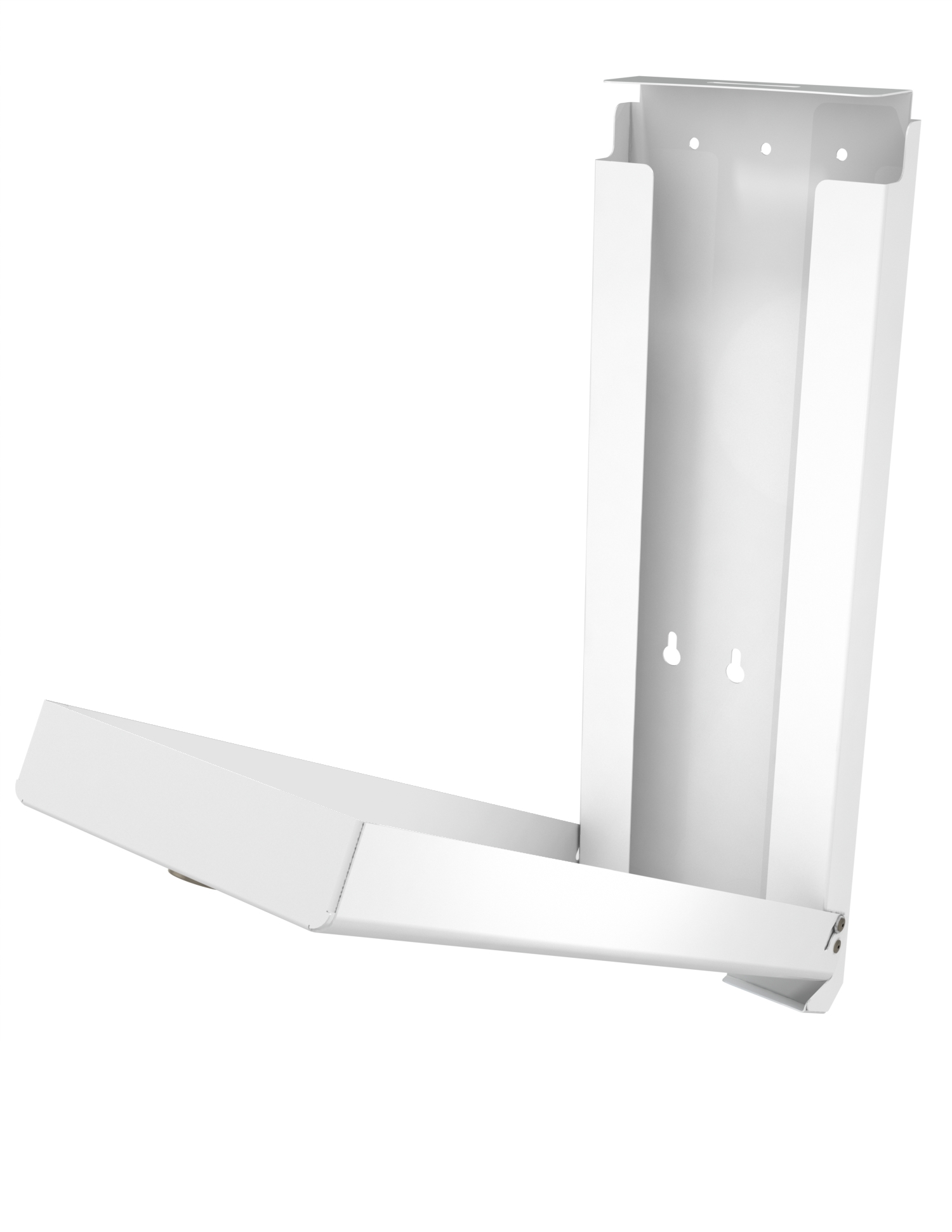 Surface Mounted Free Retail or Commercial Tampon Dispenser Frost