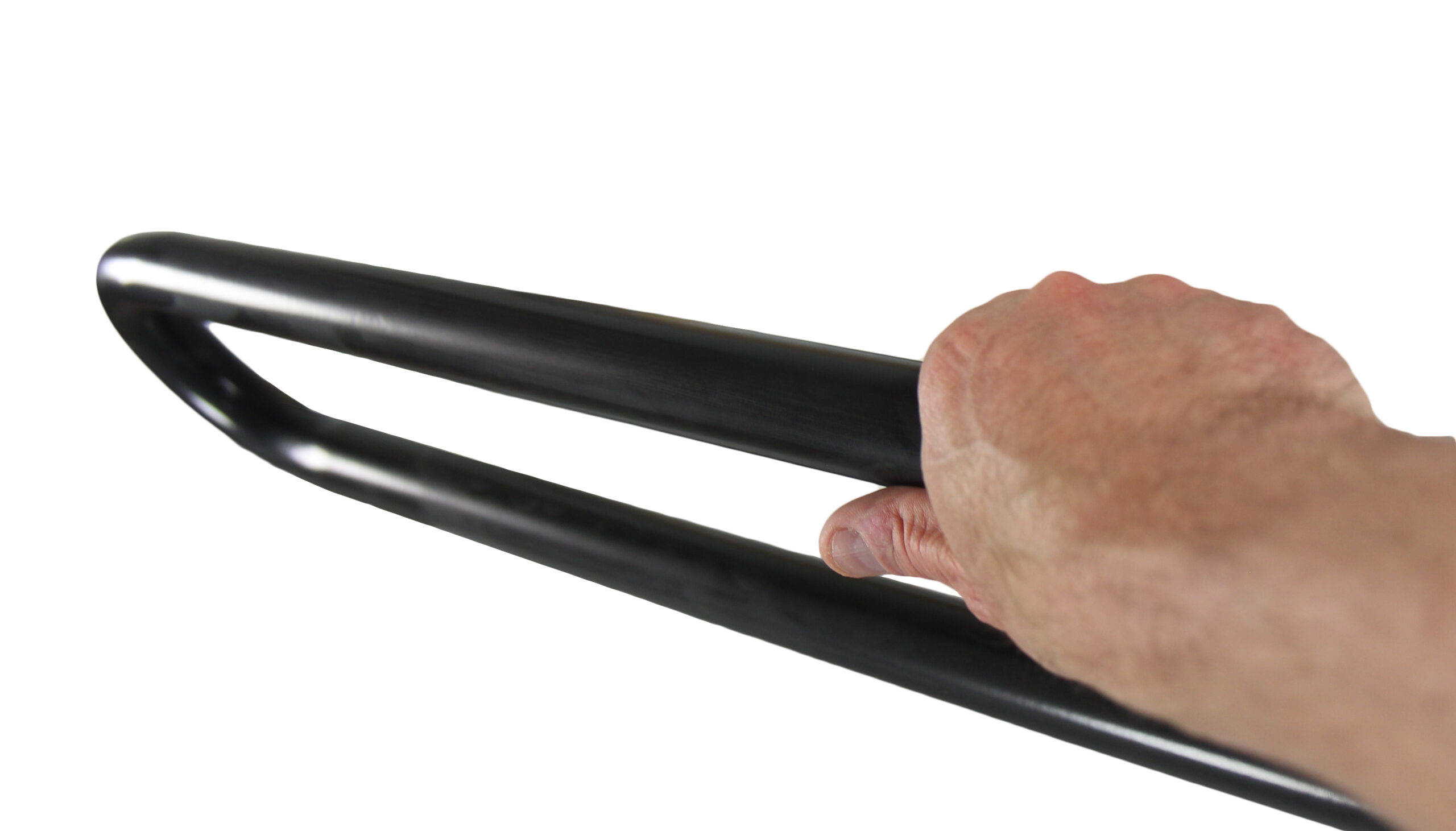 Frost code 1055-BLK Swing Up Grab Bar In Use