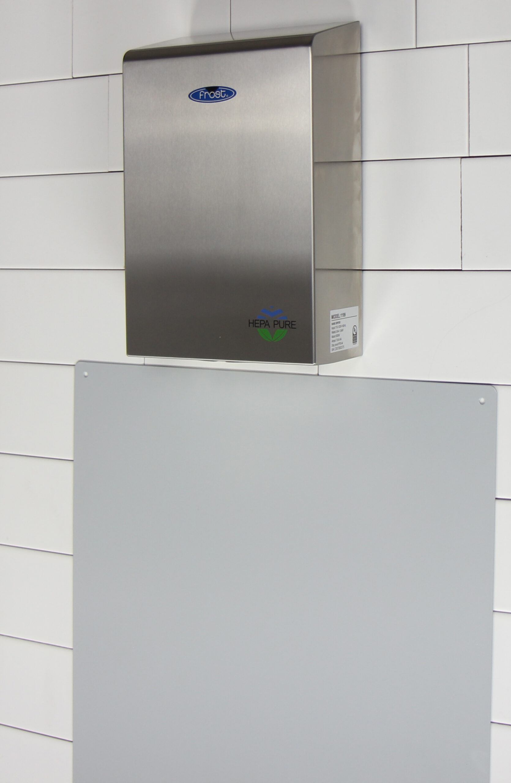Frost code 1187-G Wall Protection Plate In Use