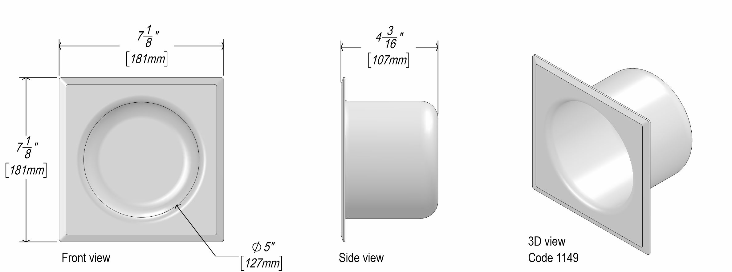 Recessed Toilet Roll Holder - Image 7